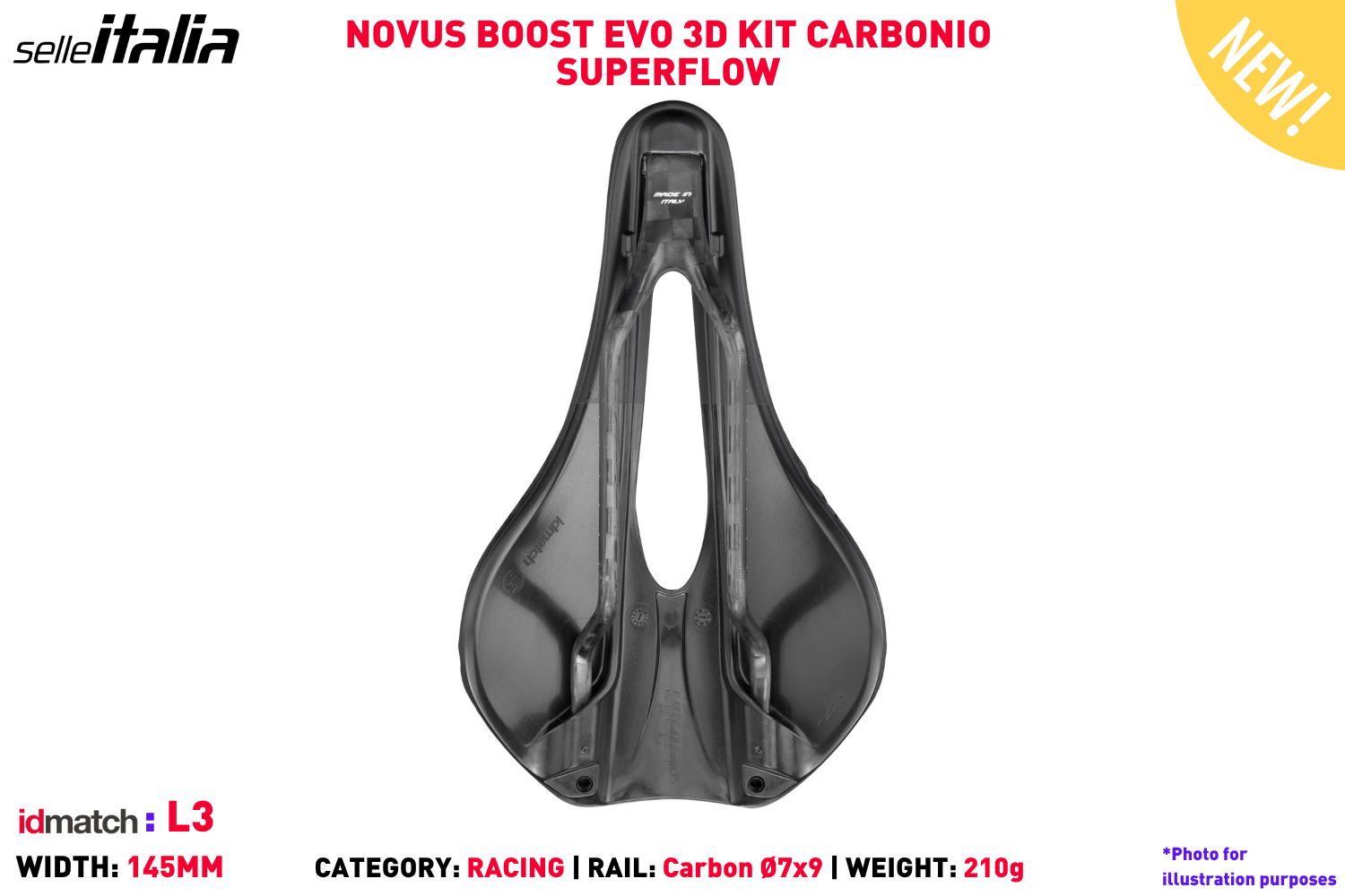 Novus Boost EVO Kit Carbonio Superflow | Hup Leong Company | The